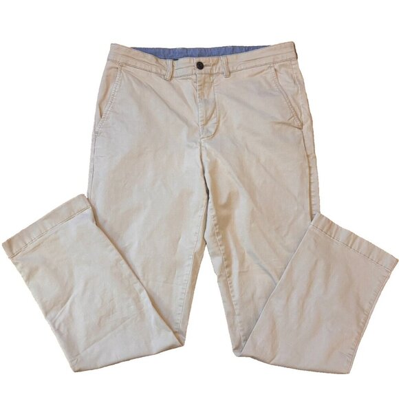 L.L. Bean Other - VNTG L.L. Bean Khakis Chino Pants Men 34 X 32 Standard Fit Tan